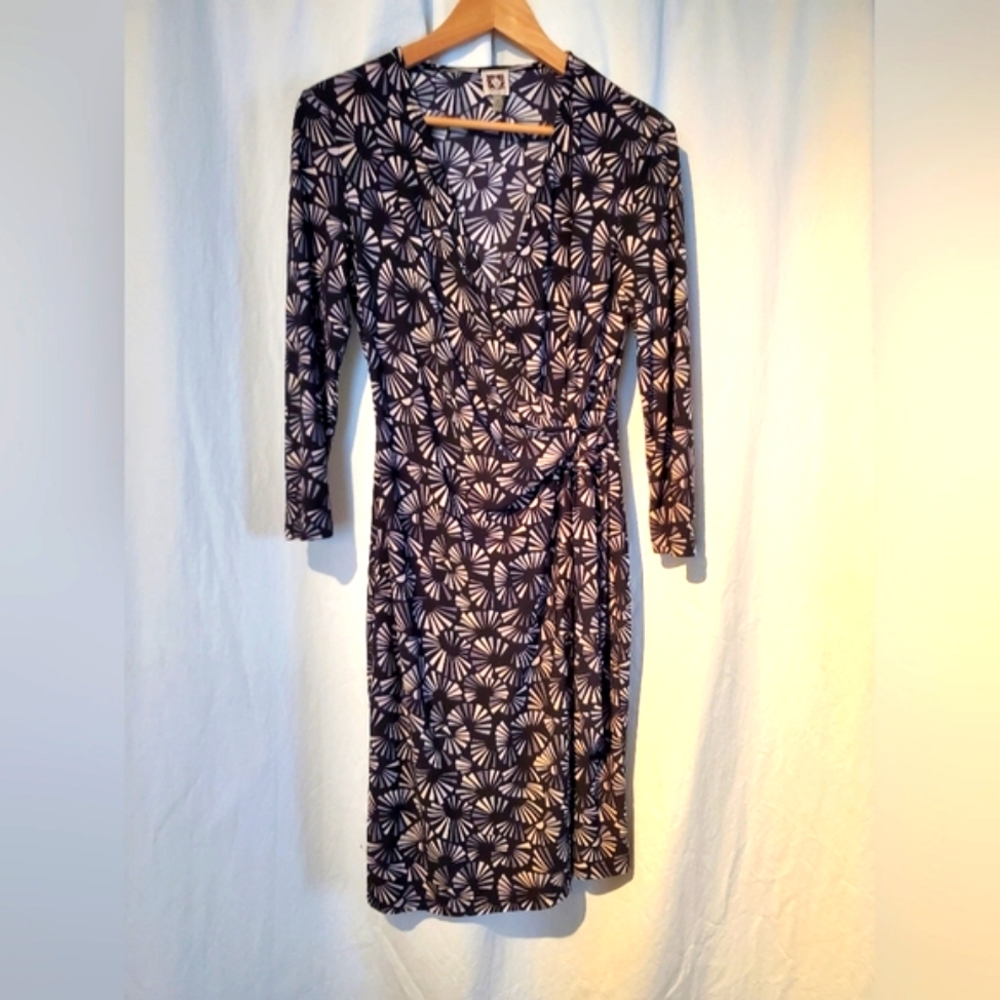 Anne Klein Wrap Dress Size M